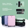 TUYOHW Luggage Set of 5 Pieces, Expandable Hard PC Luggage Set with TSA Lock for Rotating Wheels, Lightweight Rolling Luggage for Men and Women - 4 of 4