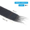 Unique Bargains DIY Christmas Halloween Gnome Beard Fluffy Plush Faux Fur Ribbon 2 Pcs - 2 of 4