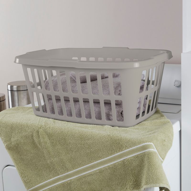 1.5bu Laundry Basket Gray - Brightroom&#8482;, 4 of 7