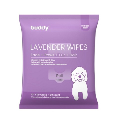 Lavender best sale dog wipes