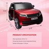 24v Electric SUV for Kids, 2-Seater Licensed Land Rover Battery Car w/Remote, LED Lights, Bluetooth Music & 3-Speed Modes - 2 of 4