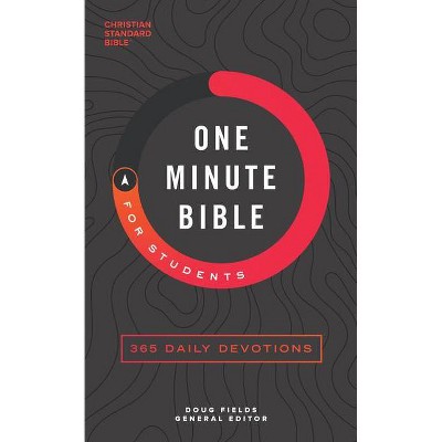 CSB One-Minute Bible for Students - by  Csb Bibles by Holman & Doug Fields (Paperback)