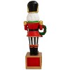 Sunnydaze Resin Karl the Christmas Nutcracker Holiday Decorative Statue - 48" - 4 of 4