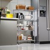 YONWAY Steel Storage Shelving 5-Tier Utility Shelving Unit With Wheels Height Adjustable Easy To Assemble For Home,Office 17.7" D x 47.2" W x 72.3" H - 4 of 4