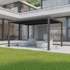 Sonkuki 10×10ft Patio Pergola Aluminum Louvered Frame - 3 of 4