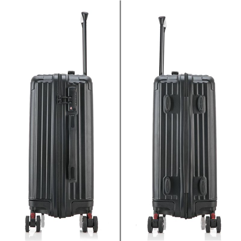DUKAP STRATOS Lightweight Hardside Carry On Spinner Suitcase, 3 of 11