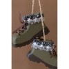 Kalalou Green Boots Christmas Ornament – Rustic Farmhouse Holiday Decor (Set of 6 Minimum) - 2 of 4