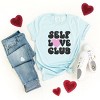 Simply Sage Market Women's Self Love Club Short Sleeve Graphic Tee - 3 of 4