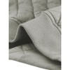 INSPIRE CHIC Women's Quilted Zip-Up Raglan Sleeves Bomber Jacket - 4 of 4