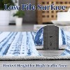 Large Washable Area Rug, Grey Ultra-Soft Low Pile Vintage Distressed Carpet, Non-Slip Foldable Indoor Rug for Living Room Bedroom Dining - 4 of 4