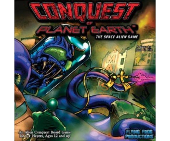 Conquest of Planet Earth - The Space Alien Game Board Game