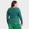 Women's Long Sleeve Slim Fit T-Shirt - A New Day™ - 2 of 3