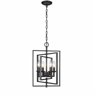 Millennium Lighting Nellis 4 - Light Pendant in  Matte Black