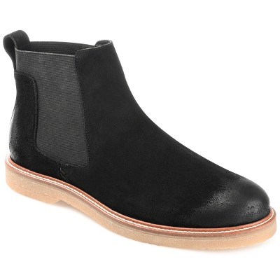 Thomas & Vine Men's Cedric Plain Toe Chelsea Boot Black 10.5 : Target