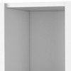HomeRoots 59" White Wood Wall Mounted Accent Cabinet With Four Doors - 4 of 4