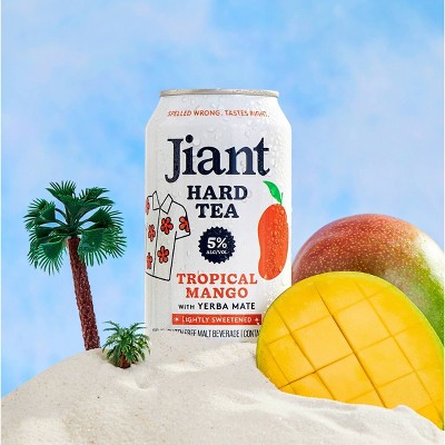 Jiant Hard Kombucha Paradise Pack Hard Tea Variety - 12pk/12 fl oz Cans