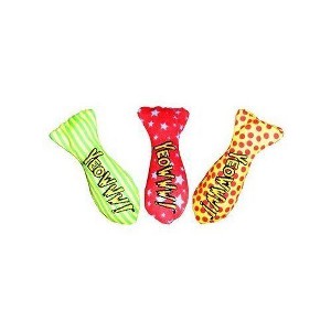 3x Yeowww 100 Organic Catnip Stinkies Sardines - 1 of 4