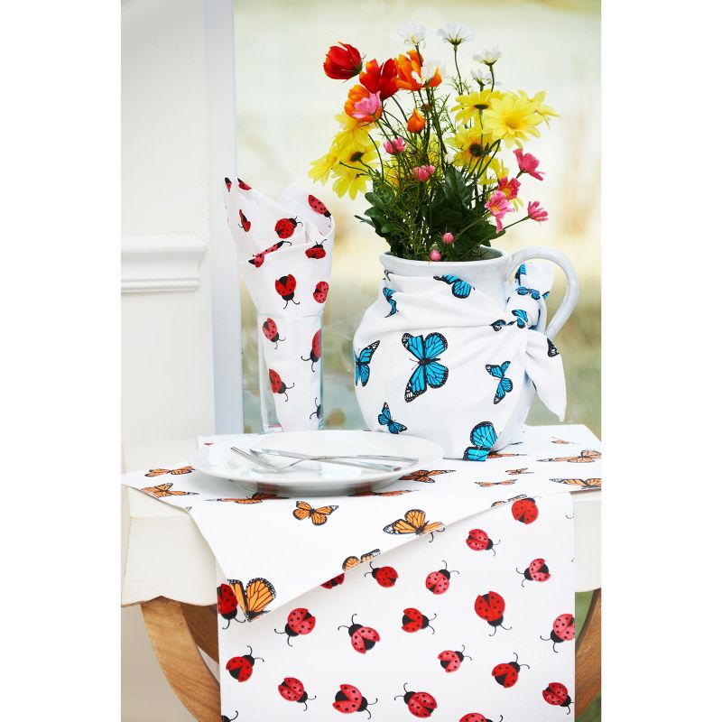 C&F Home Ladybug Pattern Spring Table Runner, 3 of 5