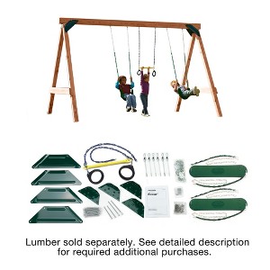 Swing-N-Slide Scout Swing Set DIY Hardware Kit (Wood Not Included) - 1 of 4