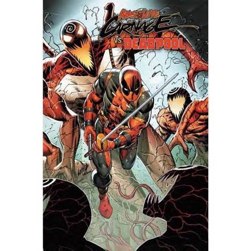 Marvel Comics Absolute Carnage Vs Deadpool 2 Of 3 Comic Book Rob Liefeld Connecting Variant Cover