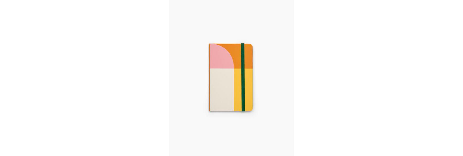 Poketo Essential Pocket Notebook, Coral Geo