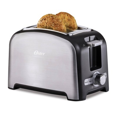 Oster 2 Slice Wide Slot Toaster - Brushed Stainless Steel 2153501