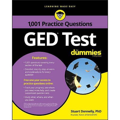 GED Test - by  Stuart Donnelly (Paperback)