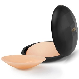 Niidor Nipple Covers - Seamless Adhesive Silicone Nipple Pasties Sticky Breast Petals for Women Reusable, Nude - 1 of 4