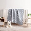 3 Layer Muslin Cotton Toddler Blanket, Super Soft and Warm Crib Blanket - NTBAY - 4 of 4