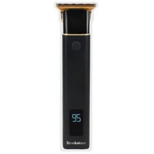 Brookstone Square T-Blade Hair Clipper, Stainless Steel Blades, 120 Min Runtime, Digital Display, USB Charging - 1 of 3