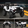 Infans 12V Kids Ride On Truck Car w/  Remote Control MP3 Music LED Lights White - 3 of 4