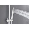 PAGED Shower Head Modern Hand Held Shower Head with Adjustable Slide Bar and Soap Dish for Bathroom, Restroom - 2 of 4