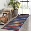 Modern Abstract Area Rug Colorful Throw Carpet Contemporary Area Rugs - 3 of 4