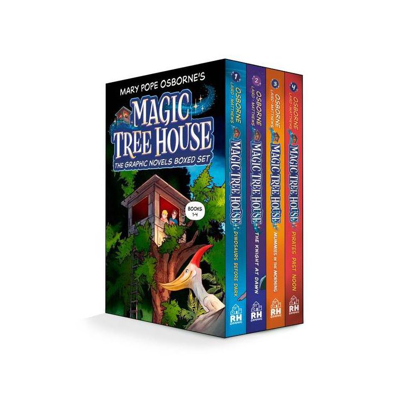 Magic Tree House Graphic Novel Starter Set - (Magic Tree House (R)) by  Mary Pope Osborne (Mixed Media Product), 1 of 2