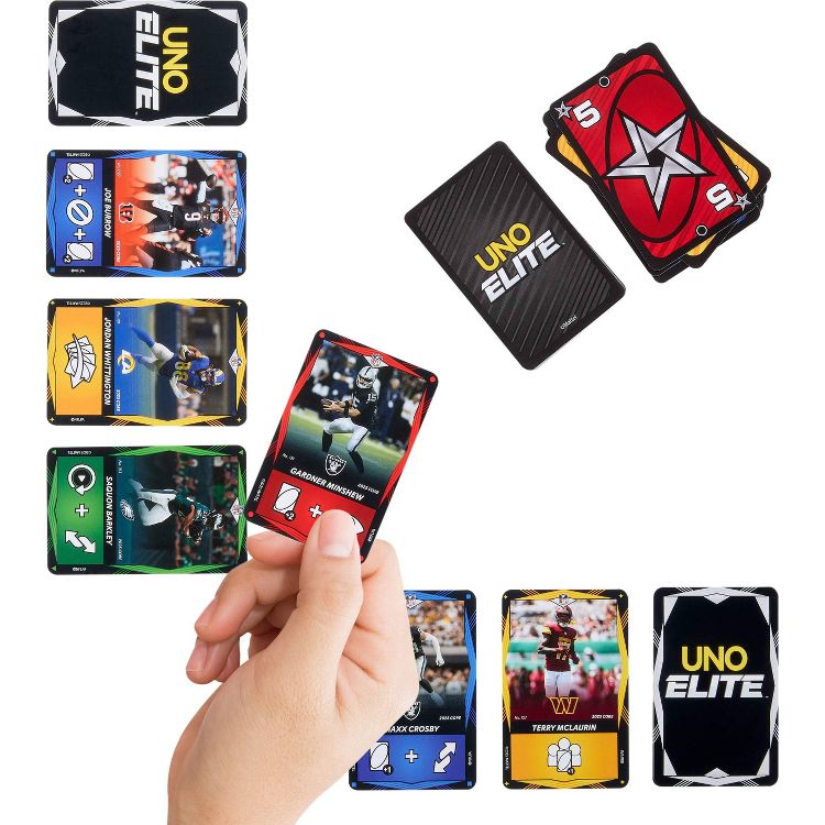UNO Elite NFL Draft Pack Plus Card Game : Target