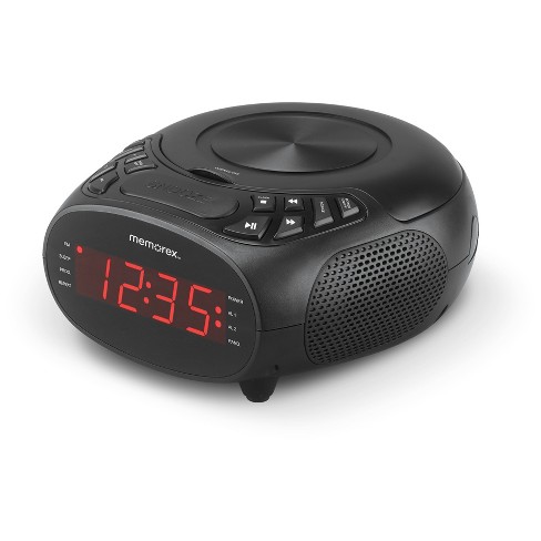 clock radio cd player amazon