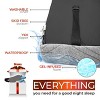Zermatte Roll Up Travel Mattress - 3" Cooling Gel Infused Memory Foam Sleeping Pad - SINGLE (75" x 30" x 3") - 4 of 4
