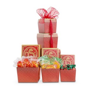 Alder Creek Gift Baskets Lunar New Year Gift Tower - 1 of 3