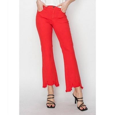 Women's Mid Rise Step Hem Jean - Plus - RISEN