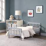 Olive & Opie Jax Toddler Bed - Light Gray