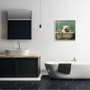 Stupell Industries Polar Bear Vintage Tub Black Framed Giclee Art - 2 of 4