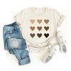 Simply Sage Market Women's Melanin Hearts Short Sleeve Graphic Tee - 2 of 2