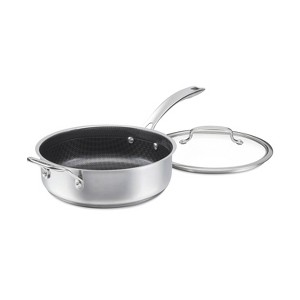 Cuisinart 3.5qt Fusion Plus Stainless Steel Saute Pan with Cast Helper Handle and Lid - 1 of 4