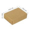 Unique Bargains Paper Rectangle DIY Presents Packaging Boxes Soap Box 20 Pcs - 2 of 4