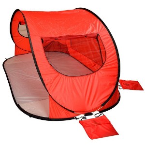 Picnic at Ascot Extra Large Instant Easy Beach Tent Sun Shelter - Red - 1 of 3