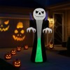 Karl Home 12FT Giant Halloween Inflatable Grim Reaper with Jack-o'-Lantern Pumpkin Head - 2 of 4