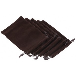 Unique Bargains Gym Sports Outdoor Traveling Microfiber Drawstring Bag 10 Pcs - 1 of 3