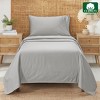 California Design Den  Bed Sheets Set - 100% Organic Cotton Percale, Deep Pocket, GOTS Certified - image 2 of 4