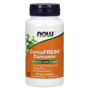 CurcuFRESH Curcumin by Now Foods  -  60 Softgel - 1 of 2