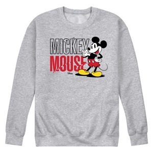 Men's - Disney - Mickey & Friends Graphic Fleece Sweatshirt - 1 of 4